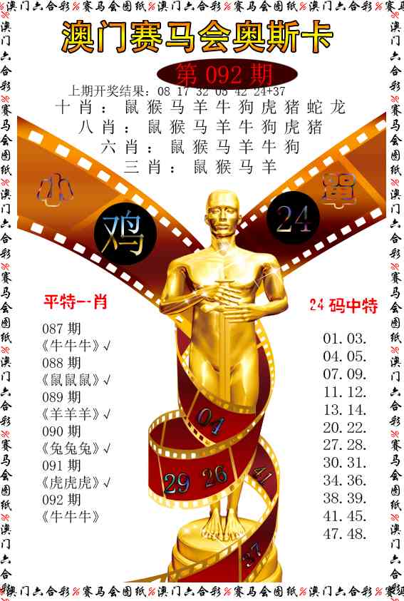 092期新奥斯卡[图]